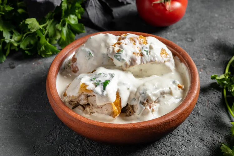 Чкмерули из курицы 